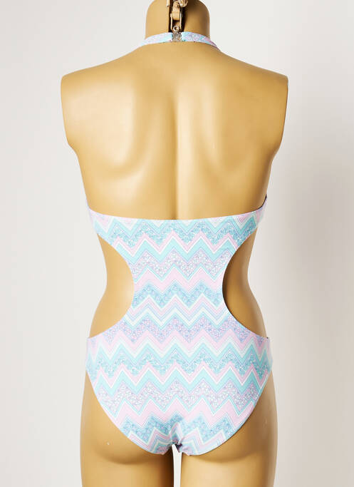 Maillot de bain 1 pièce bleu MANUEL CANOVAS pour femme