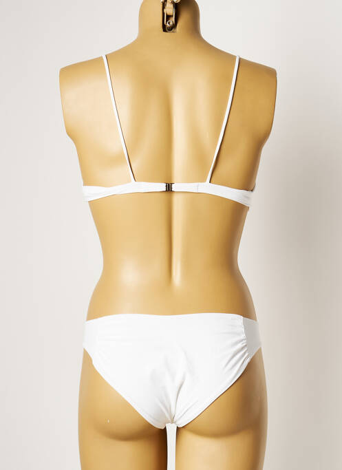 Maillot de bain 2 pièces blanc KRISTINA TI pour femme