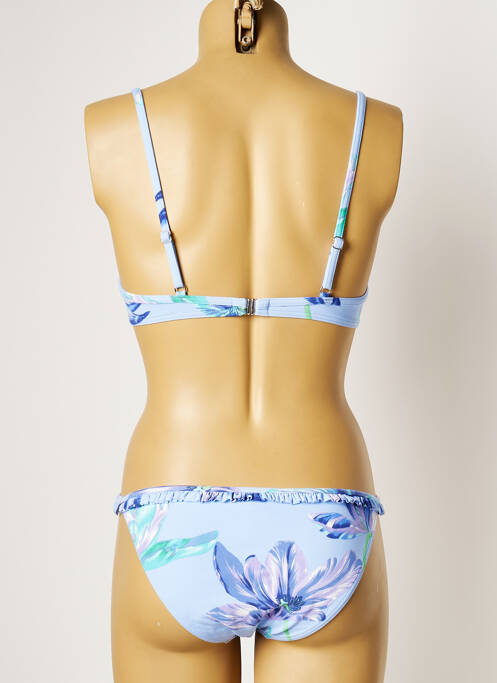 Maillot de bain 2 pièces bleu MANUEL CANOVAS pour femme