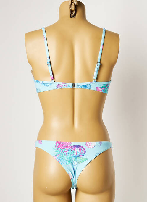 Maillot de bain 2 pièces bleu MANUEL CANOVAS pour femme