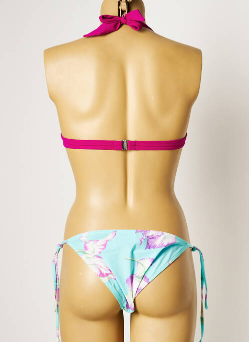 Maillot de bain 2 pièces bleu MANUEL CANOVAS femme