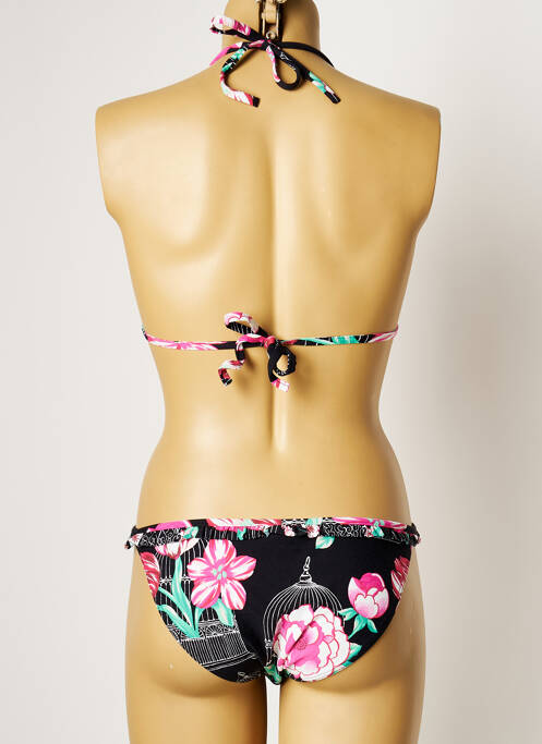 Maillot de bain 2 pièces noir MANUEL CANOVAS pour femme