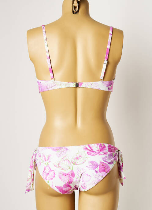 Maillot de bain 2 pièces rose MANUEL CANOVAS pour femme