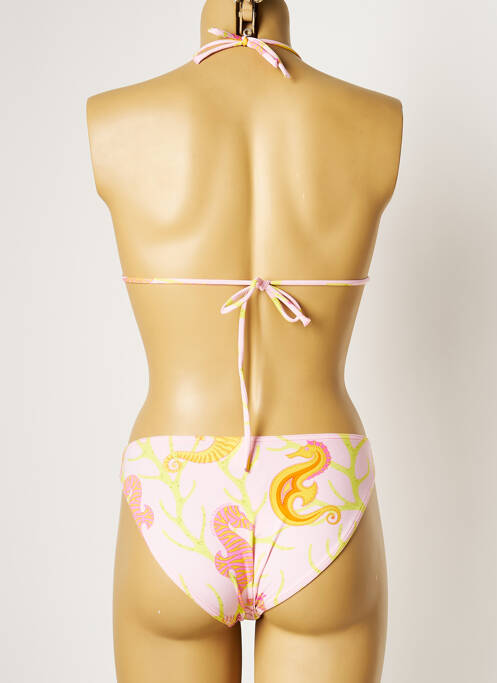 Maillot de bain 2 pièces rose MANUEL CANOVAS pour femme