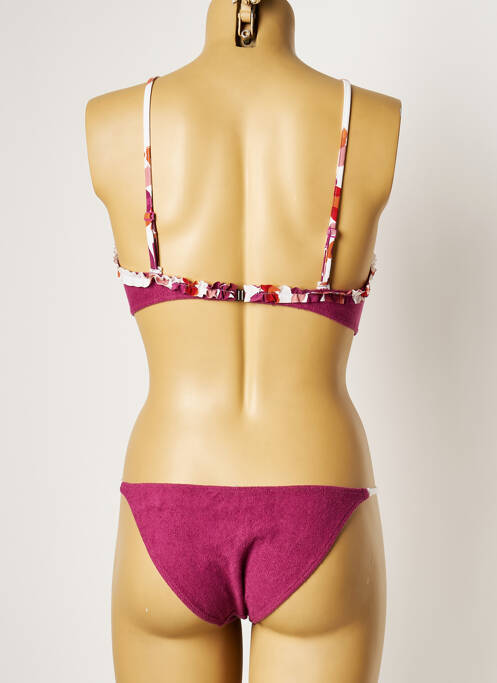 Maillot de bain 2 pièces violet KRISTINA TI pour femme