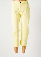 Pantalon 7/8 jaune MERI & ESCA pour femme seconde vue