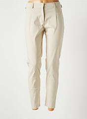 Pantalon slim beige ONE O ONE pour femme seconde vue