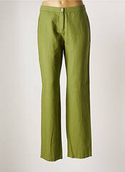 Pantalon droit vert PAZ TORRAS pour femme seconde vue
