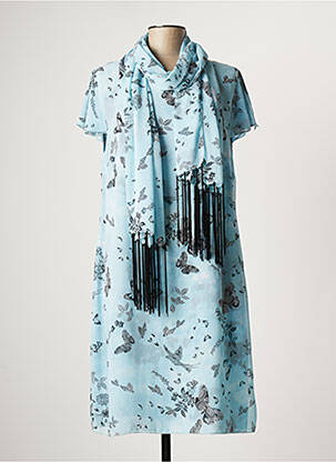 Robe mi-longue bleu CASAMIA pour femme