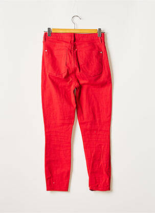 Pantalon slim stretch taille normale rouge JUSTFAB femme