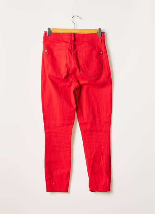 Pantalon slim rouge JUSTFAB pour femme