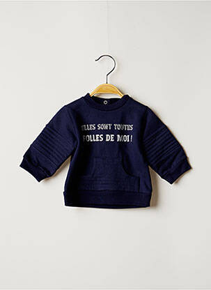 Sweat-shirt bleu BULLE DE BB pour garçon