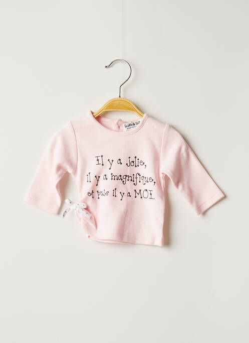 T-shirt rose BULLE DE BB pour fille
