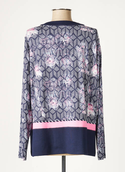 Gilet manches longues bleu PAUPORTÉ pour femme