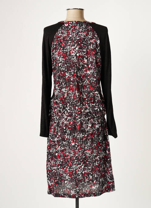 Robe mi-longue noir TERRE DE FÉES pour femme