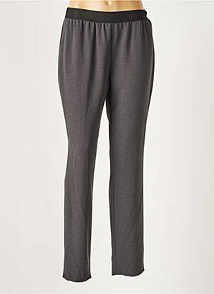 Pantalon large tissage crêpe gris TERRE DE FÉES femme