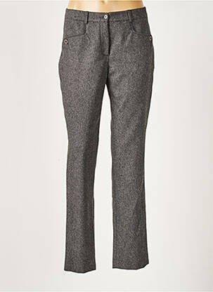 Pantalon droit gris PAUPORTÉ femme