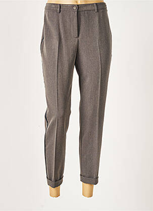 Pantalon droit gris TERRE DE FÉES femme