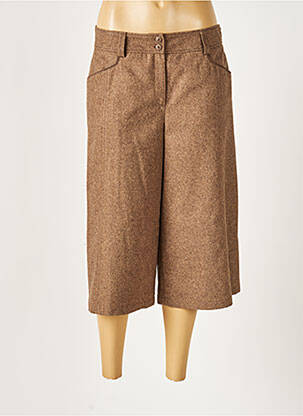 Pantacourt marron PAUPORTÉ femme