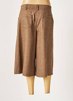 Pantacourt marron PAUPORTÉ femme