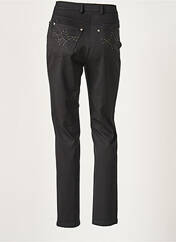 Pantalon slim noir WEINBERG pour femme seconde vue