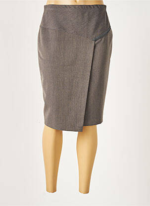 Jupe mi-longue taille normale gris TERRE DE FÉES femme