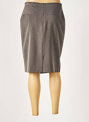 Jupe mi-longue taille normale gris TERRE DE FÉES femme