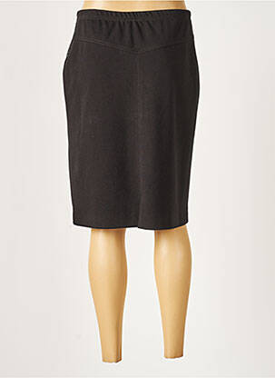Jupe mi-longue taille normale noir PAUPORTÉ femme