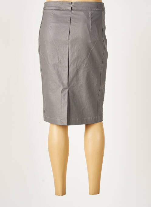 Jupe mi-longue taille normale gris WEINBERG femme