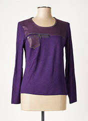 T-shirt violet PAUPORTÉ pour femme seconde vue