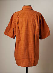 Chemise manches courtes orange PIERRE CLARENCE pour homme seconde vue