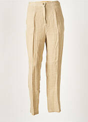 Pantalon droit beige KURAH KURAH pour femme seconde vue