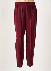 Pantalon droit rouge VICKY-VALERE pour femme seconde vue