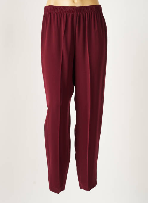 Pantalon droit rouge VICKY-VALERE pour femme