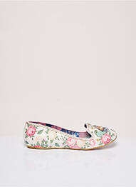 Ballerines type de semelle amortissante talon plat jusqu'à 3cm beige IRREGULAR CHOICE femme