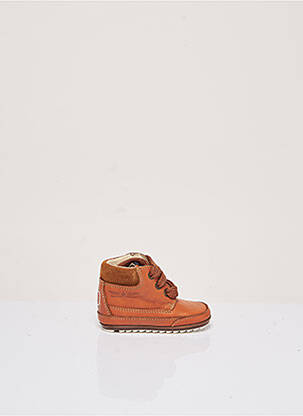 Bottillons empiècements plateforme marron SHOESME garçon