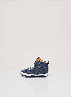 Bottillons empiècements plateforme bleu SHOESME garçon