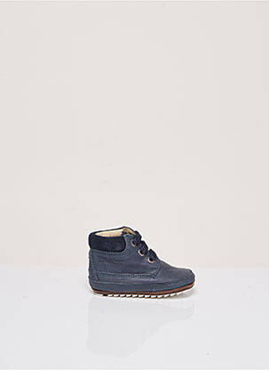 Bottillons empiècements plateforme bleu SHOESME garçon