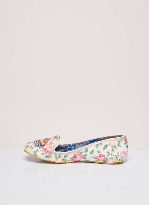 Ballerines type de semelle amortissante talon plat jusqu'à 3cm beige IRREGULAR CHOICE femme