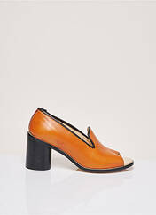 Sandales/Nu pieds orange DEUX SOULIERS pour femme seconde vue