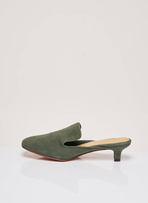 Mules/Sabots vert MARI GIUDICELLI pour femme
