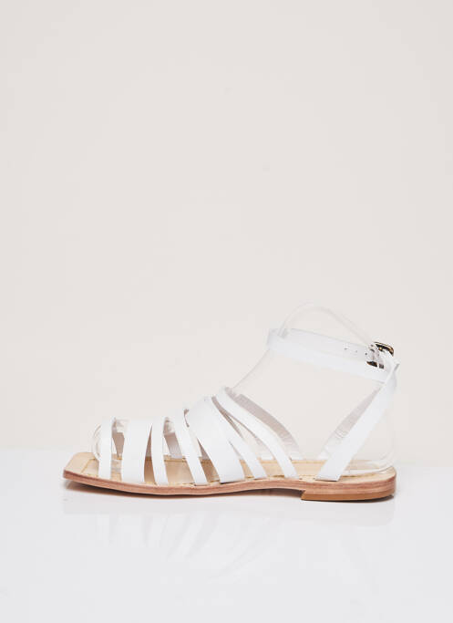 Spartiates blanc MARI GIUDICELLI pour femme