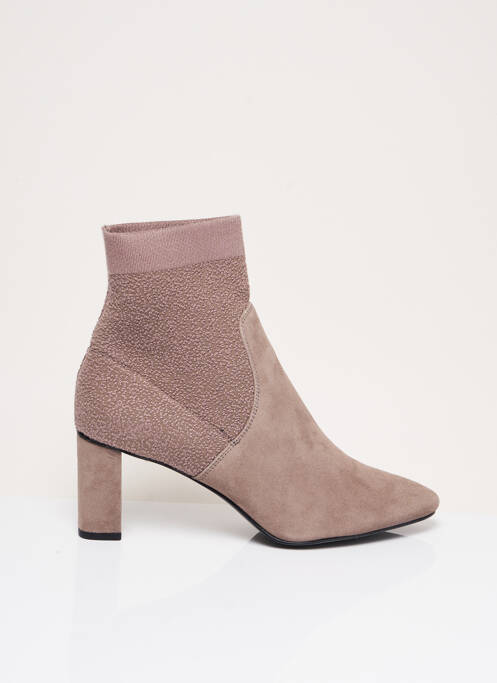 Bottines/Boots gris WHAT FOR pour femme