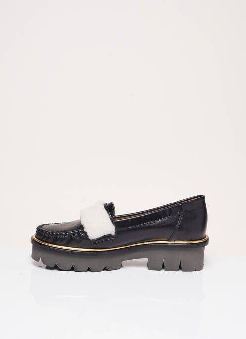 Mocassins noir MAURICE MANUFACTURE pour femme