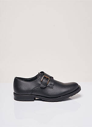 Chaussures de confort matière lisse talon plat jusqu'à 3cm noir GOOD GUYS femme