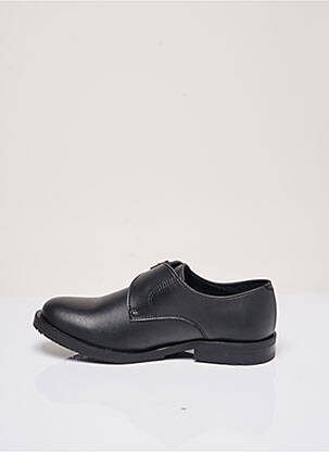 Chaussures de confort matière lisse talon plat jusqu'à 3cm noir GOOD GUYS femme