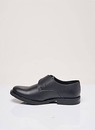 Chaussures de confort matière lisse talon plat jusqu'à 3cm noir GOOD GUYS femme