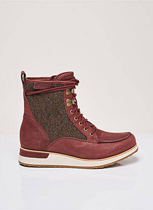 Bottines/Boots rouge MERRELL pour femme