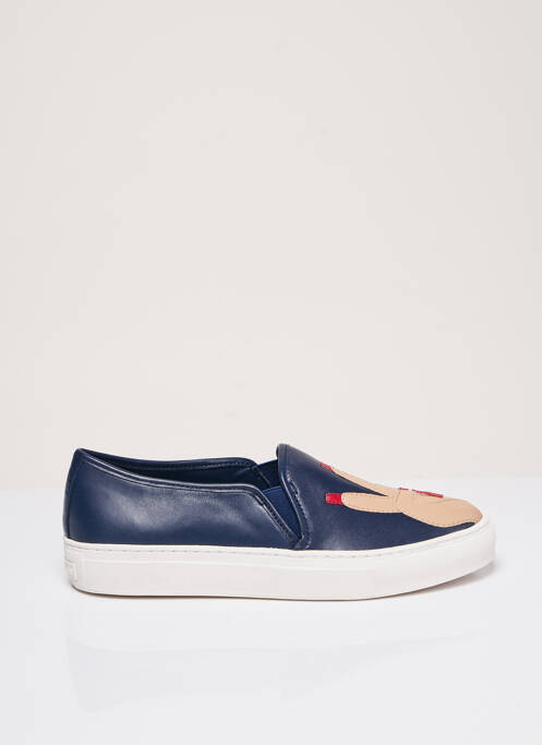 Slip ons type de semelle amortissante talon plat jusqu'à 3cm bleu KATY PERRY femme