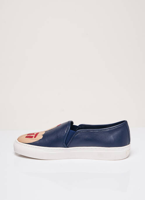 Slip ons type de semelle amortissante talon plat jusqu'à 3cm bleu KATY PERRY femme